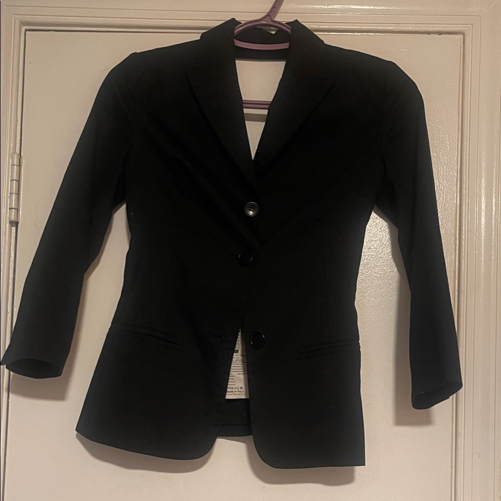 Paola Frani Elegant Black Blazer